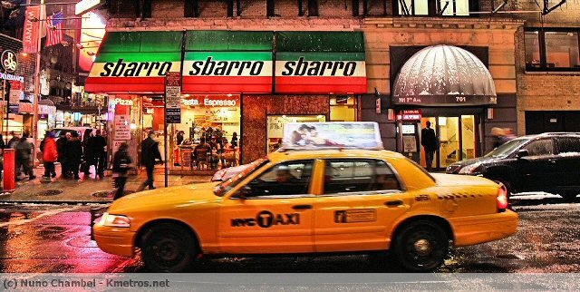 Aqui bem pertinho de casa, junto a Times Square