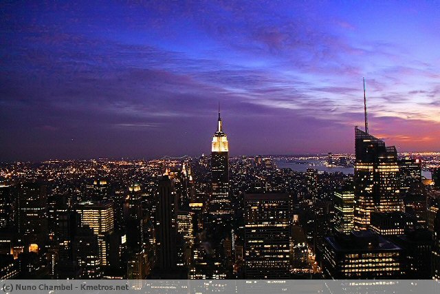 Manhattan à noite