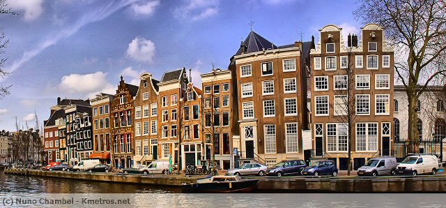 Canais de Amsterdão