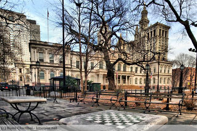 O Xadrez e a Política - City Hall Park
