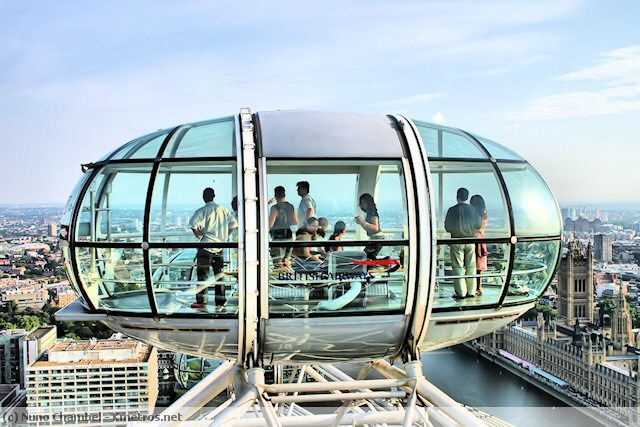 Cabine do London Eye