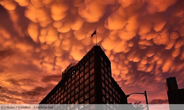 Mammatus - Um tipo de nuvem raro