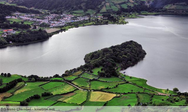 Península na Lagoa das 7 Cidades