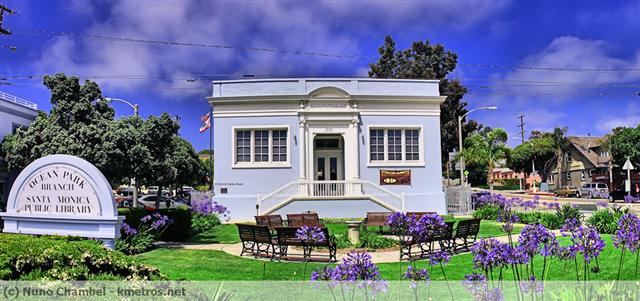 A biblioteca de Santa Monica