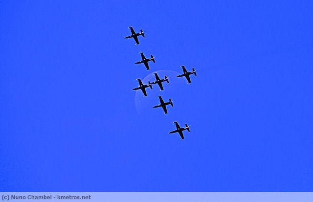 Team Breitling e a Lua